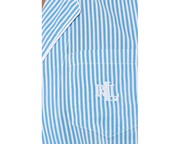 Пижамный комплект с укороченными брюками Lauren Ralph Lauren