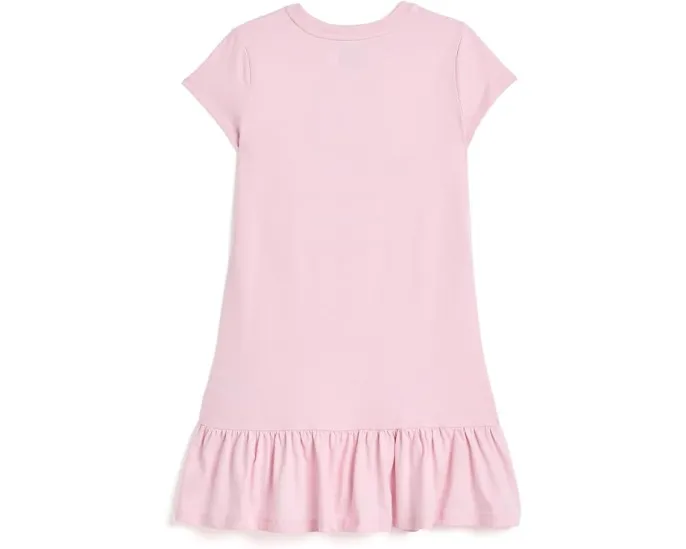 Детское хлопковое джерси платье Polo Bear от Polo Ralph Lauren