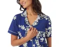 Пижамный комплект Bedhead PJs с коротким рукавом и укороченными брюками из хлопка и спандекса