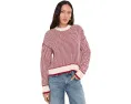 Свитер Madewell Joanna Textured Stitch Cotton Pullover с рельефной вязкой