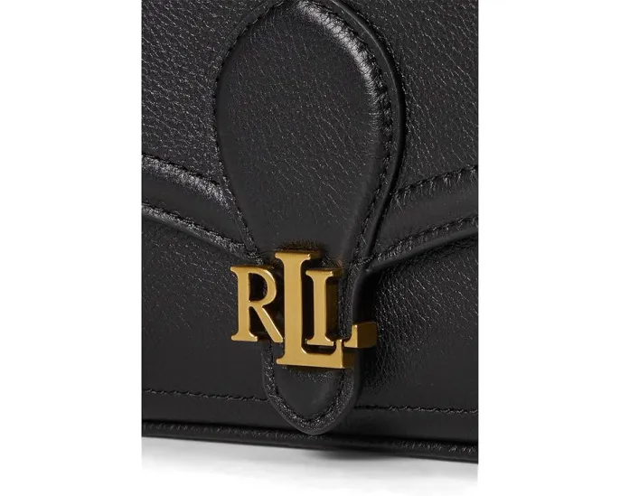 Кожаный кошелек-кроссбоди Bradley с текстурой пидин от Lauren Ralph Lauren