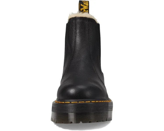 Ботинки Dr. Martens 2976 Chelsea на платформе с искусственным мехом внутри