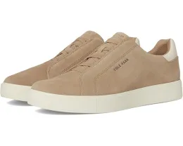 Кроссовки Cole Haan Grandpro Luxe Slip-On с эластичными шнурками и кожаной подошвой