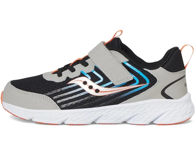 Детские кроссовки Saucony Wind 3.0 Alternative Closure с комбинированной застежкой и круглым носком