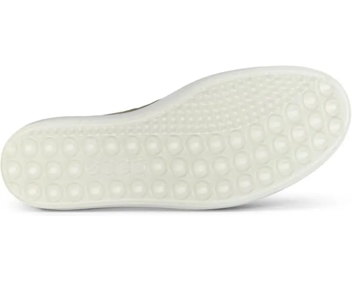 ECCO Soft 7 Woven Slip-On II женские мокасины из цельнозерновой кожи