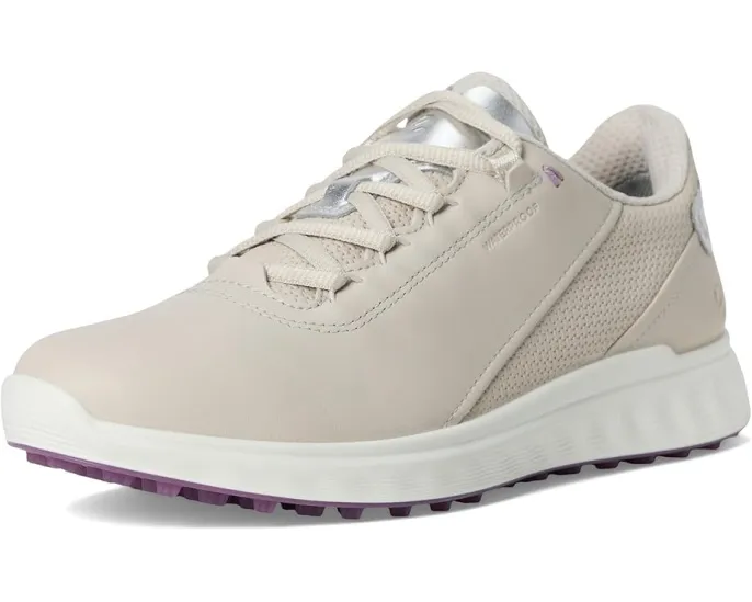 Водонепроницаемые гольф-ботинки ECCO S Casual Lace с металлическими акцентами и технологией X-TENSA