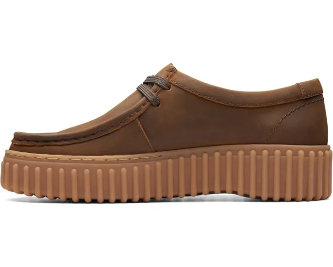 Туфли Clarks Torhill Bee из замши с кожаной стелькой