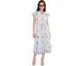 Noble Pineapple Midi Dress