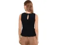 Топ Carolina Smocked Tank Michael Stars с защипами и круглым вырезом
