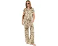 Рубашка с коротким рукавом свободного кроя с принтом Lauren Ralph Lauren petite