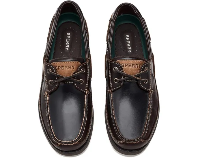 Ботинки Sperry Mako 2 Eye из кожи с ручной строчкой и противоскользящей подошвой