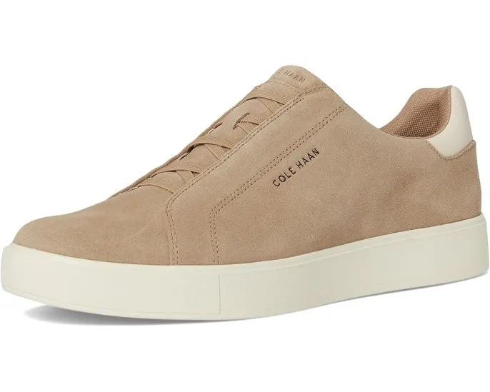 Кроссовки Cole Haan Grandpro Luxe Slip-On с эластичными шнурками и кожаной подошвой