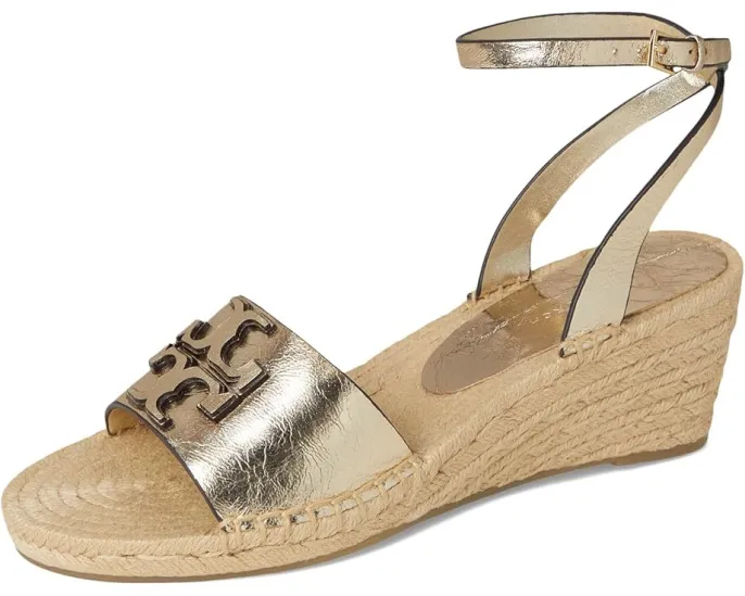 Эспадрильи Tory Burch Ines Wedge Espadrille 50Mm на танкетке с ремешком на щиколотке