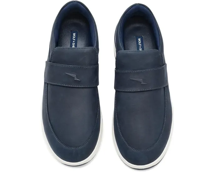 Лоферы Wolf & Shepherd Baller из кожи с круглым носком и кожаной подошвой