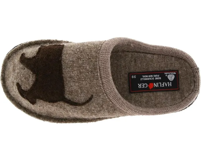 Тапочки Haflinger Doggy Slipper в виде собачки с войлочной подошвой