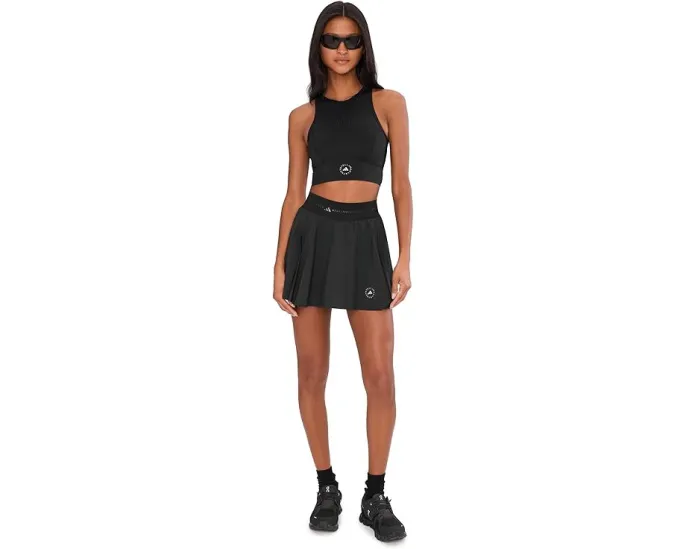 Тренировочный кроп-топ adidas by Stella McCartney с регулируемыми бретелями и силуэтом рейсбэк