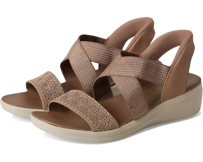 Сандалии Skechers Arya Very Demure Hands Free Slip Ins с технологией легкого надевания