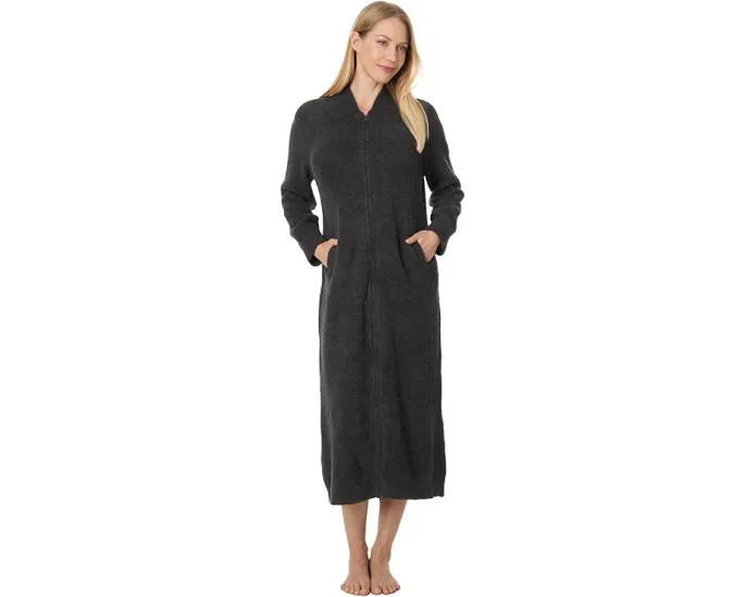 Халат Barefoot Dreams CozyChic Full Zip V-Neck с двусторонней молнией