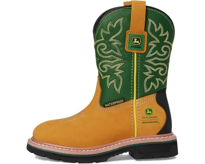 Детские водонепроницаемые ботинки SKECHERS KIDS X John Deere с мемориальной пеной