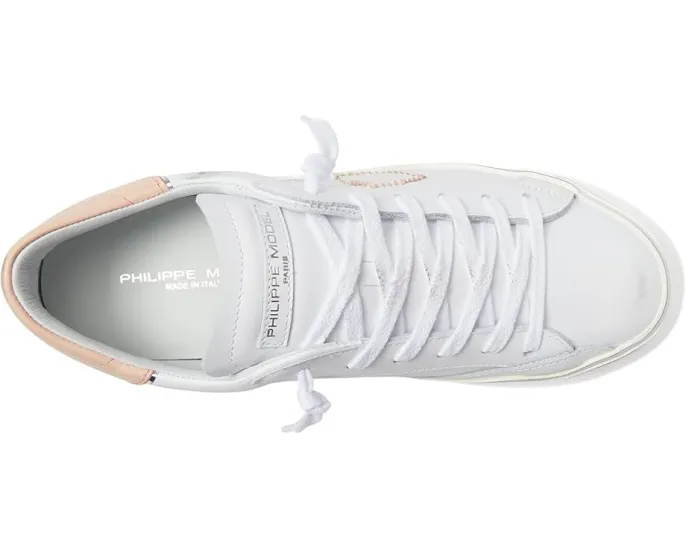 Кроссовки Philippe Model PRSX Low с принтом и уникальной подошвой