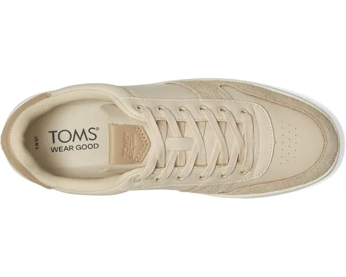 Кроссовки TOMS TRVL LITE Court из кожи и замши с круглым носком