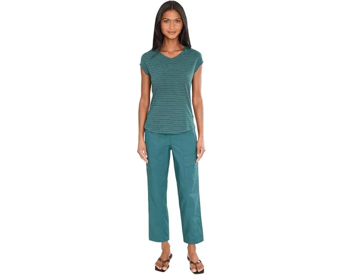 Футболка Royal Robbins Vacationer V-Neck Short Sleeve из смесовой ткани