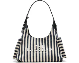 Сумка Marc Jacobs из полосатого холста с поясным ремнём