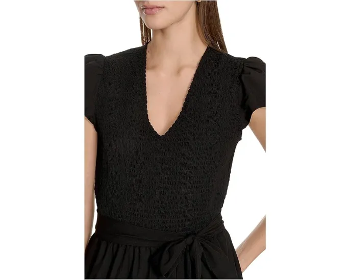 Calvin Klein комбинезон с присборенным лифом и широкими брюками