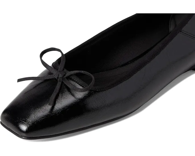 Балетки Anne Klein Aspen с бантом и мыском из полиуретана