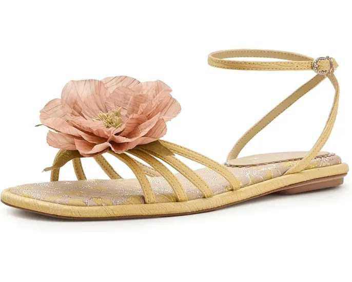 Сандалии Circus NY by Sam Edelman Olana Flower на плоской подошве с цветочным акцентом