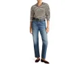Куртка Madewell Half Zip в полоску