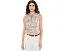 Блуза из жоржета с узором пейсли и оборками Lauren Ralph Lauren