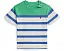 Полосатая футболка из хлопкового джерси для младенцев Polo Ralph Lauren Kids