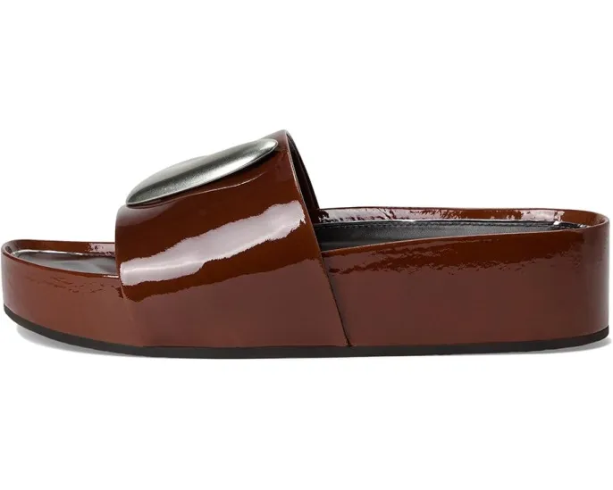 Сланцы Tory Burch Patos на платформе с металлической фурнитурой