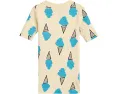 Детская пижама HannaJams Print Short John с коротким рукавом из органического хлопка