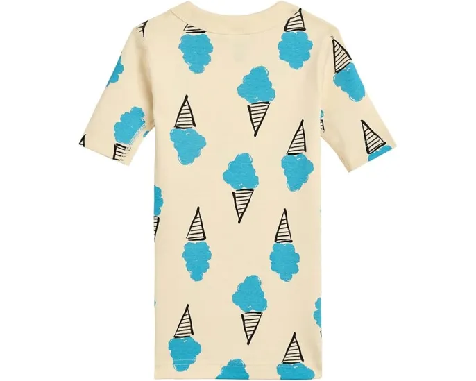 Детская пижама HannaJams Print Short John с коротким рукавом из органического хлопка