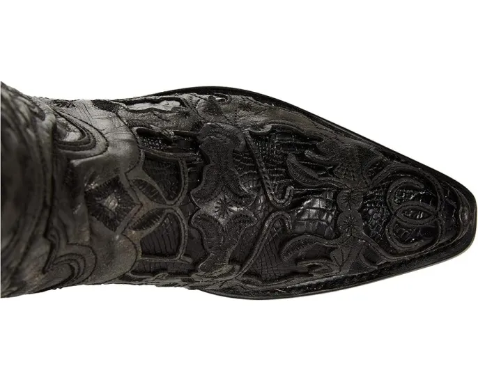 Сапоги A4116 от Corral Boots с зауженным носком и декоративным верхом