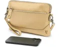 Клатч-кошелек Frye Melissa Crossbody Wristlet из кожи с регулируемым ремнем