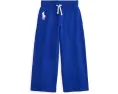 Широкие спортивные штаны Polo Ralph Lauren Kids из флиса с вышитым логотипом Big Pony