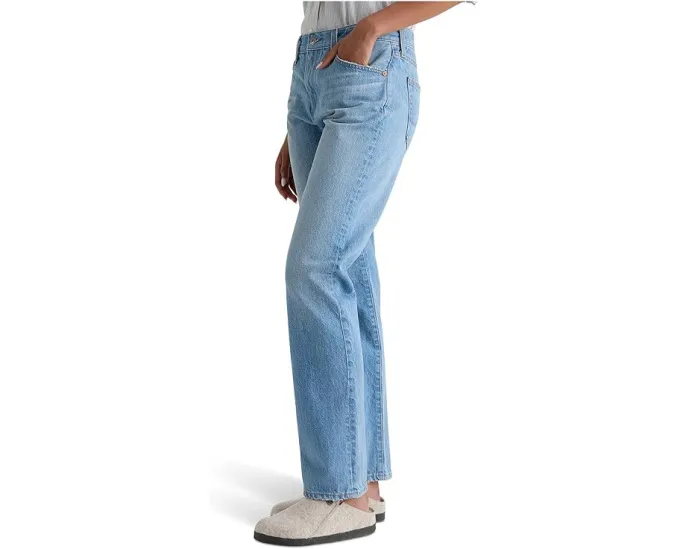 Джинсы AG Jeans The Boyfriend Mid Rise Relaxed Fit свободного кроя