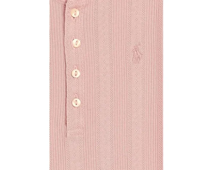 Polo Ralph Lauren трикотажное платье с цветочной юбкой для малышей