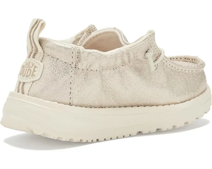 Кроссовки Lildude Slip-on Seasonal для малышей и детей Hey Dude со стяжкой на заднике