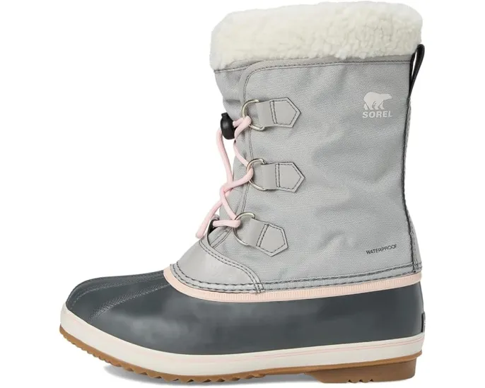 Детские зимние ботинки SOREL Yoot Pac Nylon WP с высоким голенищем и шнуровкой