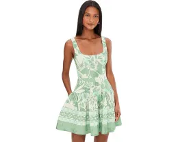 Мини-платье Avec Les Filles с лифом-бюстье и пышной юбкой