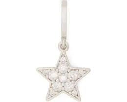 Шарм One In A Million в виде звезды с цирконием на застежке-карабине