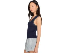 Майка Longer Days Tank от Free People с ребристой структурой