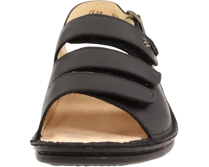 Сандалии Finn Comfort Sylt Soft из мягкой кожи с регулируемыми ремешками