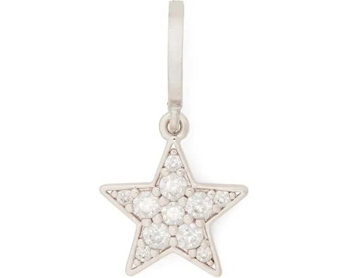 Шарм One In A Million в виде звезды с цирконием на застежке-карабине