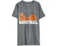 Футболка ChalkTalk SPORTS Kids Basketball CTS ProBlend™ с принтом Eat Sleep Basketball для малышей