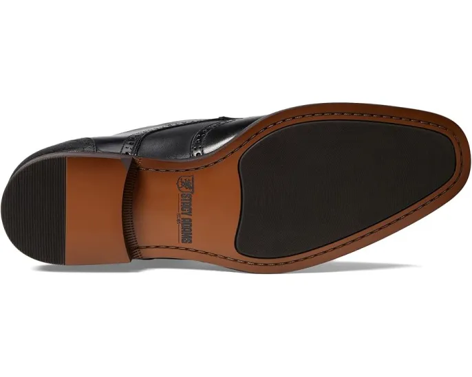 Туфли Stacy Adams Karson Wing Tip с двойной пряжкой и перфорацией